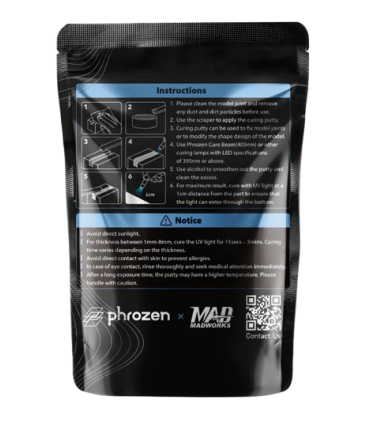 PHROZEN LIGHT CURABLE PUTTY 60G