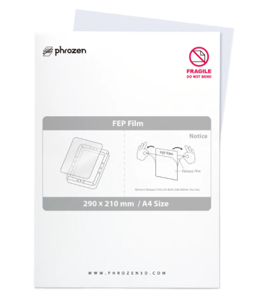 FEP FILM A4 PHROZEN 210*290mm 3 PACK