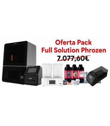 Full Solution: Sonic CS+ Printer + CURE + Wash + Mixer & ResinStudy Model, Water Washable, Orthomodel