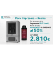 PACK IMPRESIÓN - IMPRESORA PHROZEN 3D Lumii DLP + RESINA DENTAL CROWNTEC