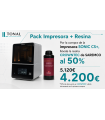 PACK IMPRESIÓN - IMPRESORA PHROZEN 3D SONIC CS PLUS + RESINA DENTAL CROWNTEC