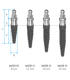 MB MAXILAR O-BALL Ø 3 mm