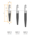 SD O-BALL NON COLLARED Ø 2.1 mm