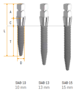 SD SQUARE HEAD Ø 2.1 mm