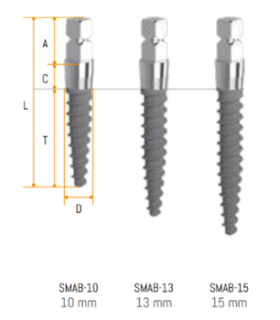 SD SQUARE HEAD Ø 2.4 mm